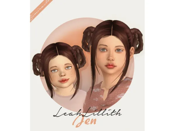 Alpha LeahLillith Jen by simsfinds - The Sims 4 Custom Content