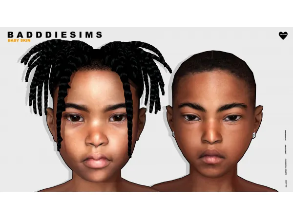 Alpha BABY SKIN PART2 by simsfinds - The Sims 4 Custom Content