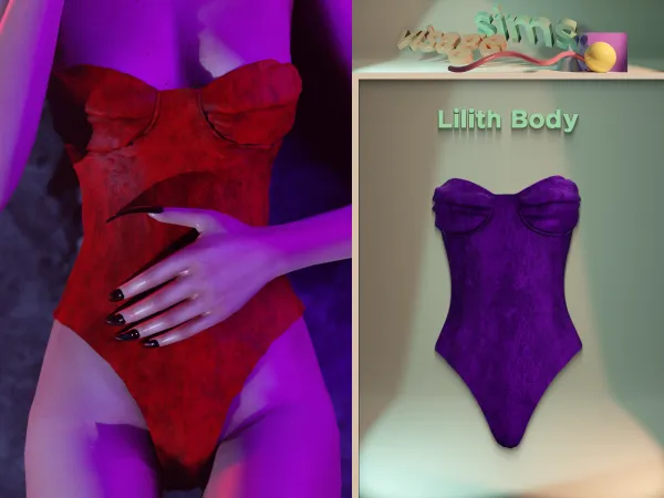 Alpha Lilith Body - The Sims 4 Custom Content