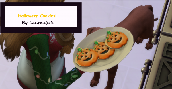 Alpha Halloween Cookies by simsfinds - The Sims 4 Custom Content