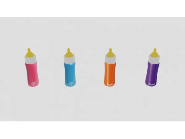 Alpha [Scarlett Bulckowisk] Greenkid and Pura Baby Bottles - The Sims 4 Custom Content