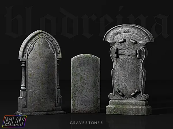 Alpha Gravestones - The Sims 4 Custom Content