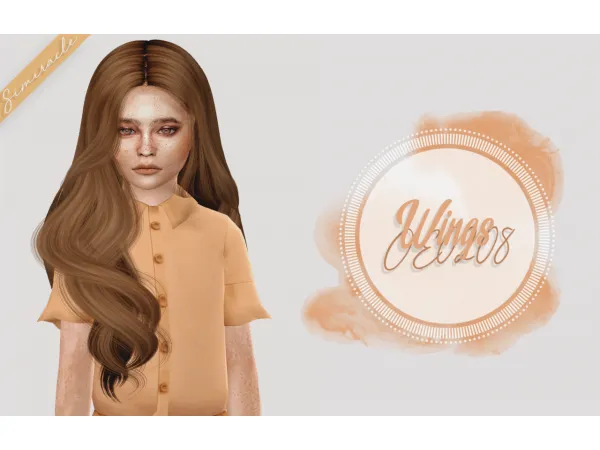 Alpha Wings OE0208 Kids Version - The Sims 4 Custom Content