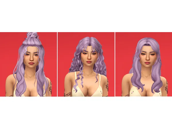 Maxis Match clumsyalienn Requisition Hair Recolors Part 3 - The Sims 4 Custom Content