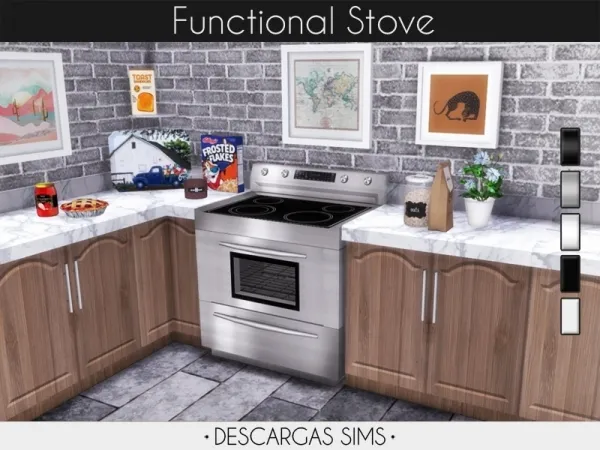Stove - The Sims 4 Custom Content