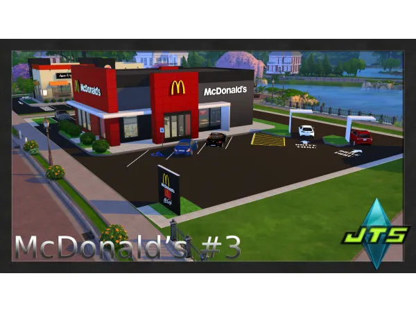 Maxis Match McDonald's 3 by JCTekkSims - The Sims 4 Custom Content