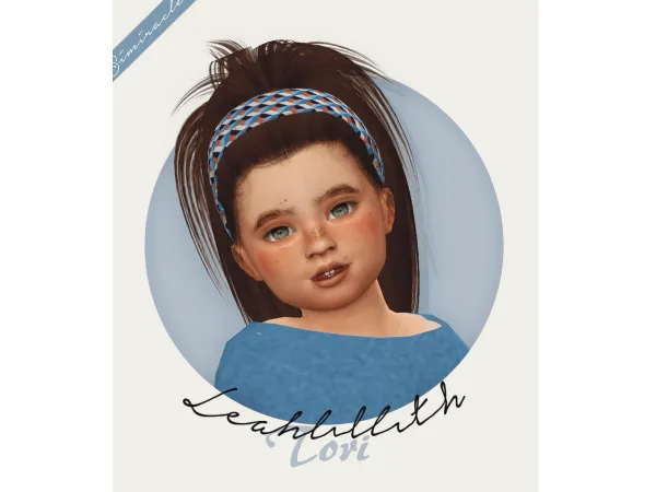 Alpha Leahlillith Tori Kids Toddlers - The Sims 4 Custom Content