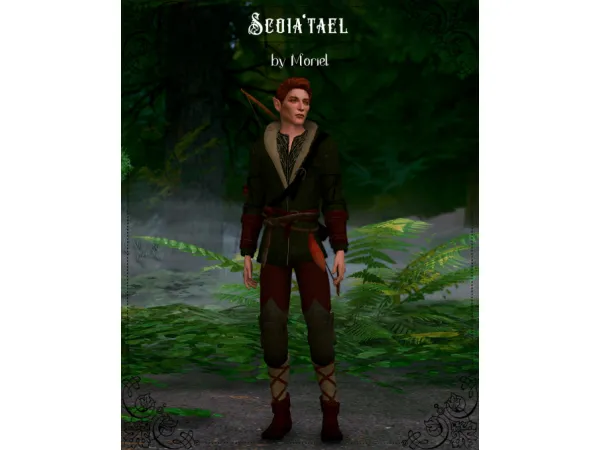 Alpha Scoia'tael set - The Sims 4 Custom Content