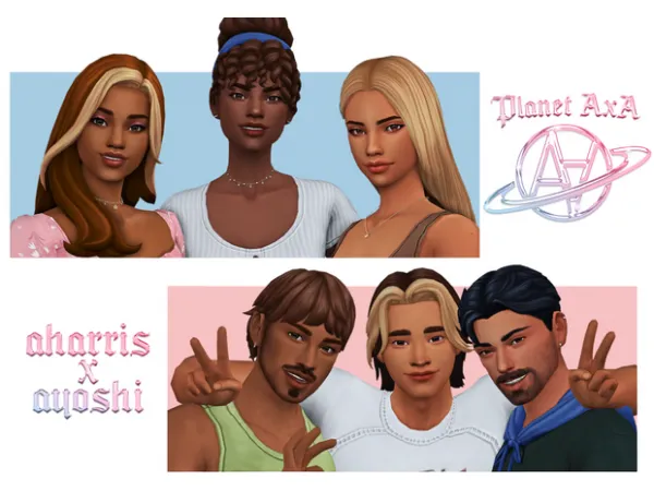 Maxis Match AxA 2021 Planet AxA - The Sims 4 Custom Content