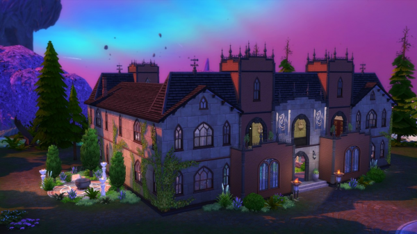 Maxis Match MAGIC REALM HQ by simsfinds - The Sims 4 Custom Content