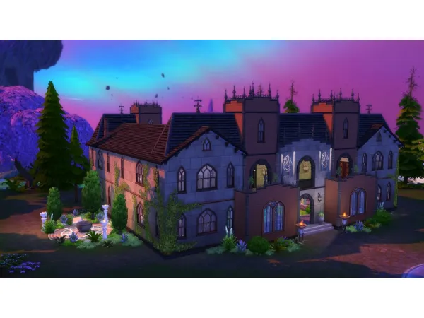 Maxis Match MAGIC REALM HQ - The Sims 4 Custom Content