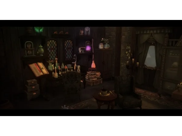 Maxis Match WITCH SWAMP COTTAGE - The Sims 4 Custom Content