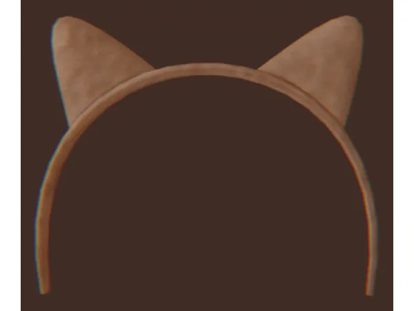 Maxis Match Classic Cat Ears Headband - The Sims 4 Custom Content