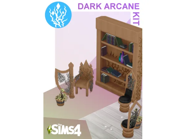 Maxis Match Dark Arcane Set - The Sims 4 Custom Content