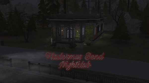 Maxis Match Fladermus Bend Nightclub 30x30 Forgotten Hallow Nightclub No by simsfinds - The Sims 4 Custom Content