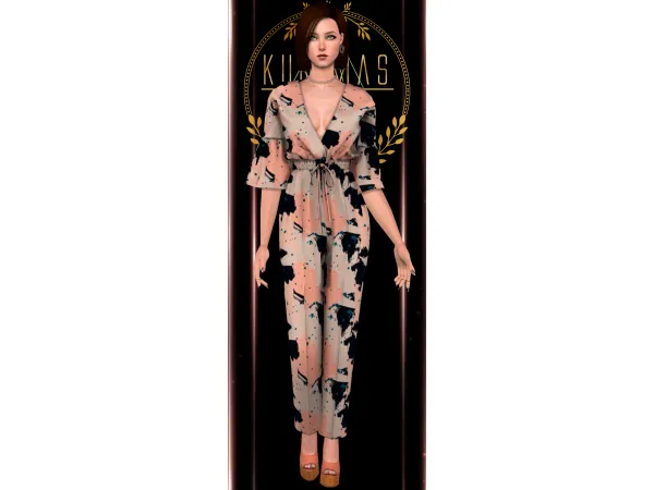 Kurimas 4t2 Savanah Jumpsuit by Gorillax3 - The Sims 2 Custom Content