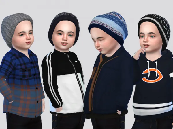 Maxis Match Jacques Beanie Toddler (Mick) by McLayneSims - The Sims 4 Custom Content