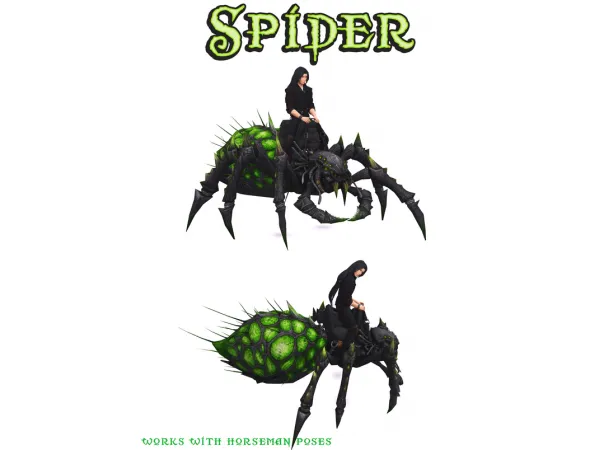Maxis Match Spider Auditore by Natalia - The Sims 4 Custom Content
