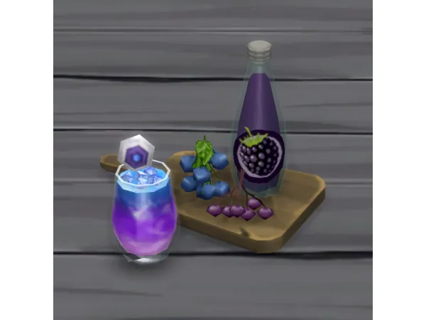 Maxis Match Purple People Eater - The Sims 4 Custom Content