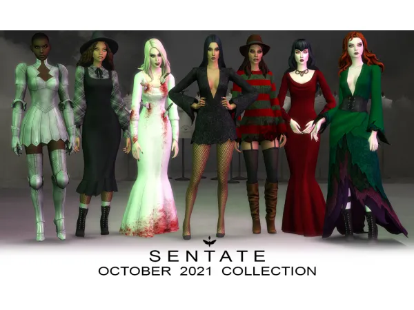 Maxis Match OCTOBER 2021 COLLECTION by simsfinds - The Sims 4 Custom Content