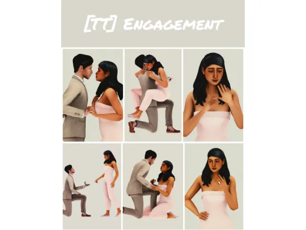 Mix [TT] Engagement - The Sims 4 Custom Content
