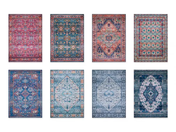 Mix Justina Blakeney x Loloi Rugs Cielo Collection by SimPlistic - The Sims 4 Custom Content