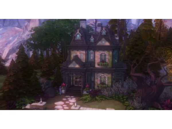 Maxis Match Vatore Manor - The Sims 4 Custom Content