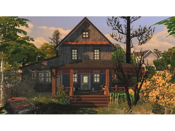 Maxis Match Desolate house - The Sims 4 Custom Content