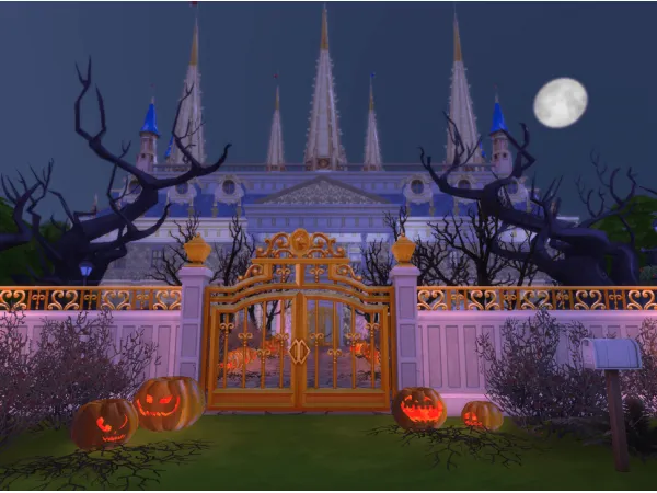 Maxis Match Happy Halloween Pumpkins by Anna Quinn Stories - The Sims 4 Custom Content