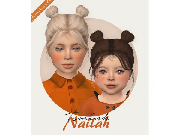 Alpha TsminhSims Nailah - The Sims 4 Custom Content