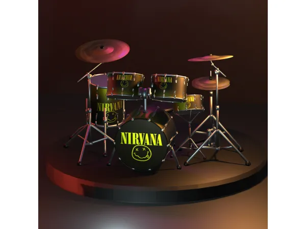 Mix drum and drum stick (Playable drums as piano) by give me a nickname - The Sims 4 Custom Content