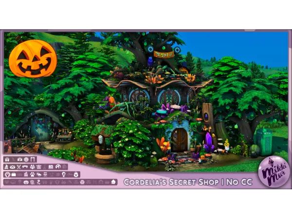 Maxis Match Cordelia's Secret Shop Sims 4 Halloween No by MikkiMur - The Sims 4 Custom Content