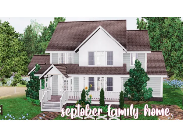 septober family home - The Sims 3 Custom Content