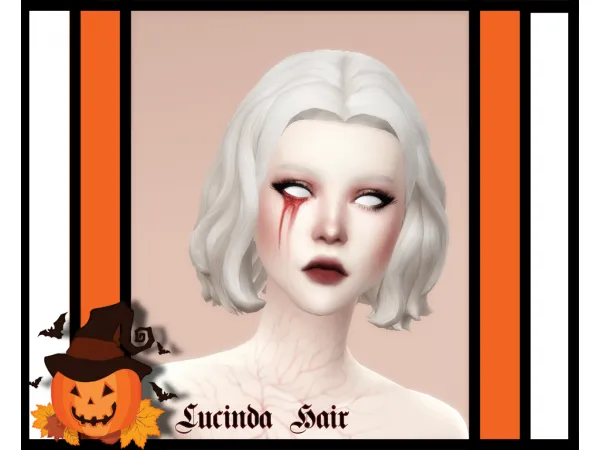 Maxis Match Lucinda Hair - The Sims 4 Custom Content