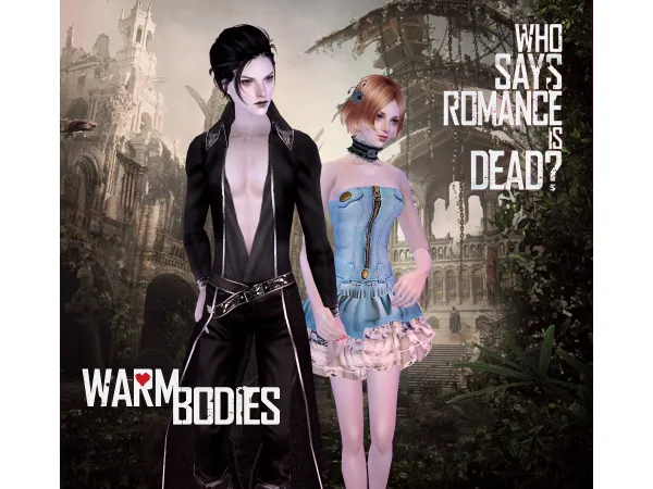 [Warm Bodies] R M - The Sims 2 Custom Content