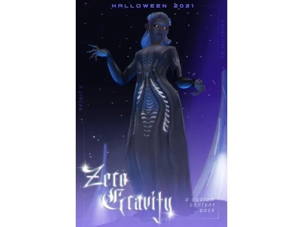 Maxis Match Zero Gravity a custom content pack by Joliebean - The Sims 4 Custom Content