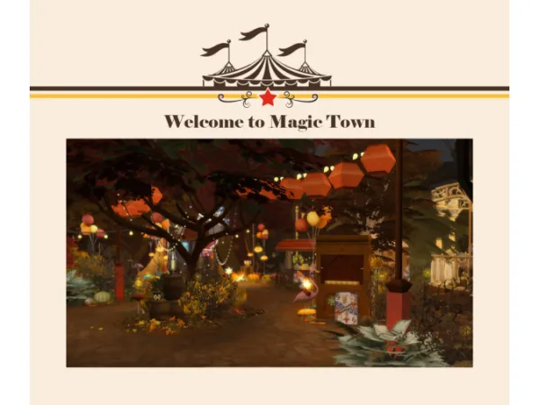 Magic Town Cafe/Bar  – NO CC–