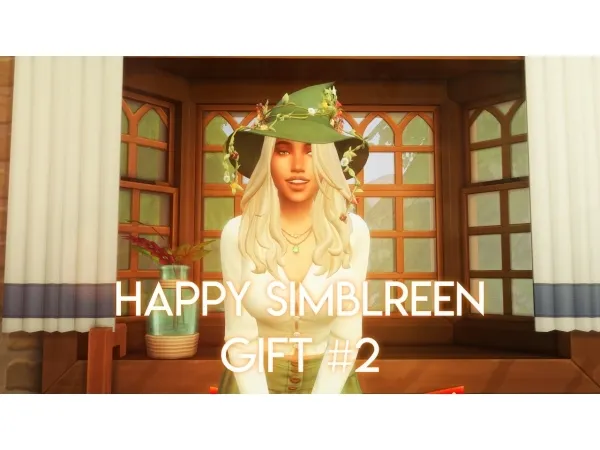 Maxis Match Nature Witch Hat Simblreen Gift 2 - The Sims 4 Custom Content