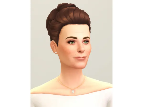 Maxis Match Kate Hair XI (26 color) by simsfinds - The Sims 4 Custom Content