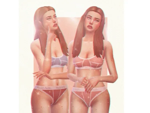 Maxis Match CALVIN KLEIN BODY COLLECTION RECOLOR - The Sims 4 Custom Content