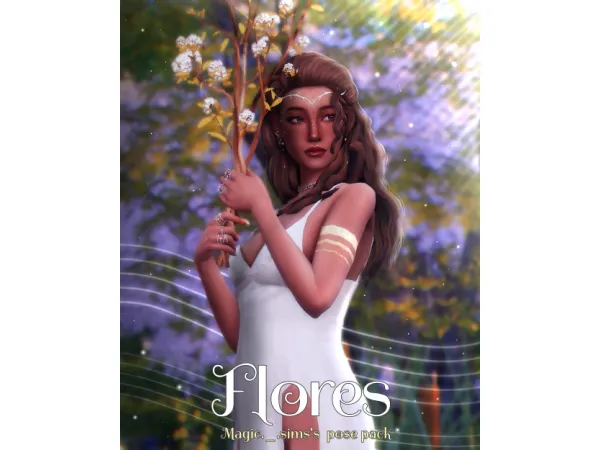 Mix [Magic_sims] Flores - The Sims 4 Custom Content