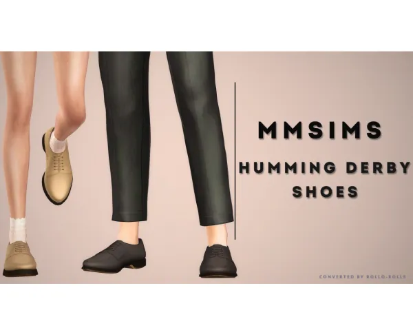 MMSIMS Humming Derby Shoes V1 V2 - The Sims 3 Custom Content