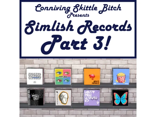 Maxis Match CSB Alternative Records Part 3 - The Sims 4 Custom Content