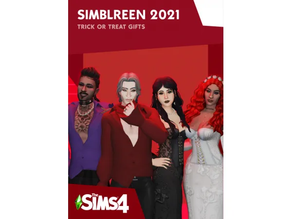 Maxis Match SOFT SIMMERS SIMBLREEN GIFTS 2021 simmer by soft - The Sims 4 Custom Content