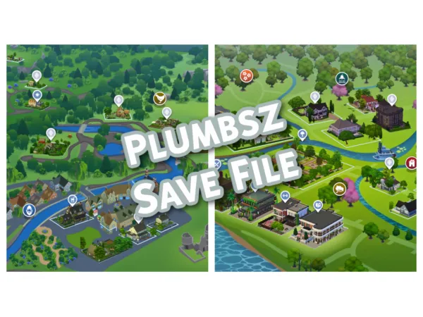 Maxis Match Plumbsz Save File Update by Plumbsz - The Sims 4 Custom Content