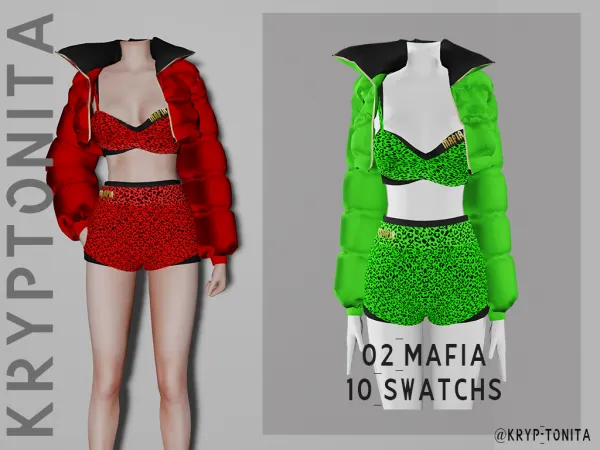Alpha COLLECTION MAFIA - The Sims 4 Custom Content