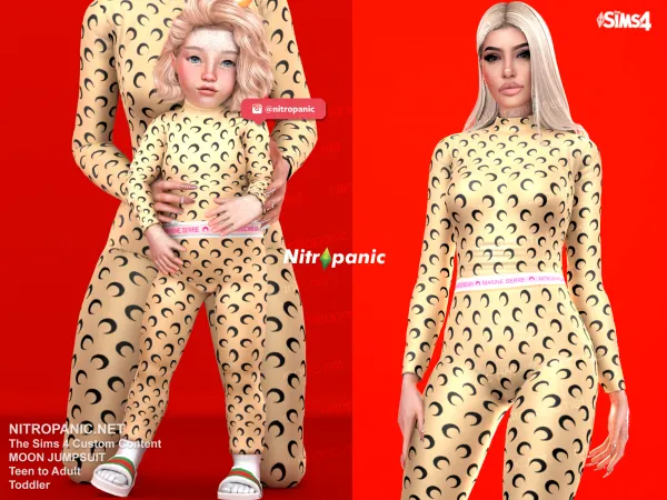 Alpha Jumpsuit - The Sims 4 Custom Content