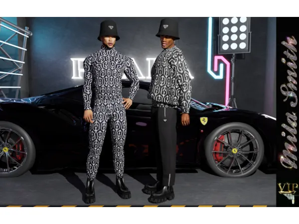 Alpha VIP 50 by simsfinds - The Sims 4 Custom Content