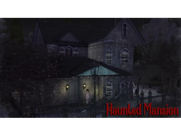 Maxis Match Simblreen 5 Haunted Mansion - The Sims 4 Custom Content