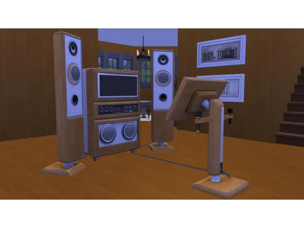 Maxis Match The Karaoke Explosion Machine by AdonisPluto - The Sims 4 Custom Content
